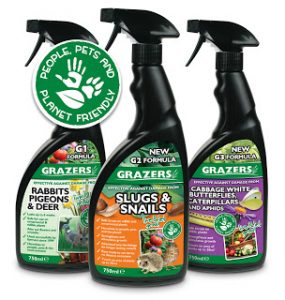 GRAZERS complete ready to use range available at many garden centres including Wyevale or online rrp @£6.99